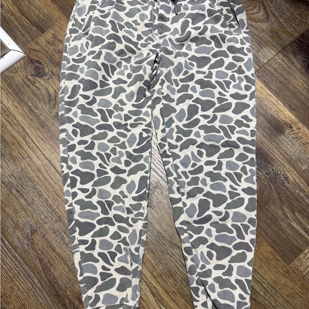 BURLEBO Gray Ribbed Sweatpant Joggers
